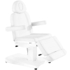 FOTEL KOSMETYCZNY ELEKTR. AZZURRO 803A 2 SILN. BIAŁY Activ  Q@d